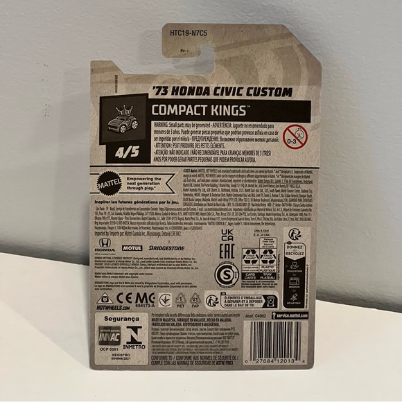 Hot Wheels - ‘73 Honda Civic Custom - (Compact Kings) - Picture 3 of 5